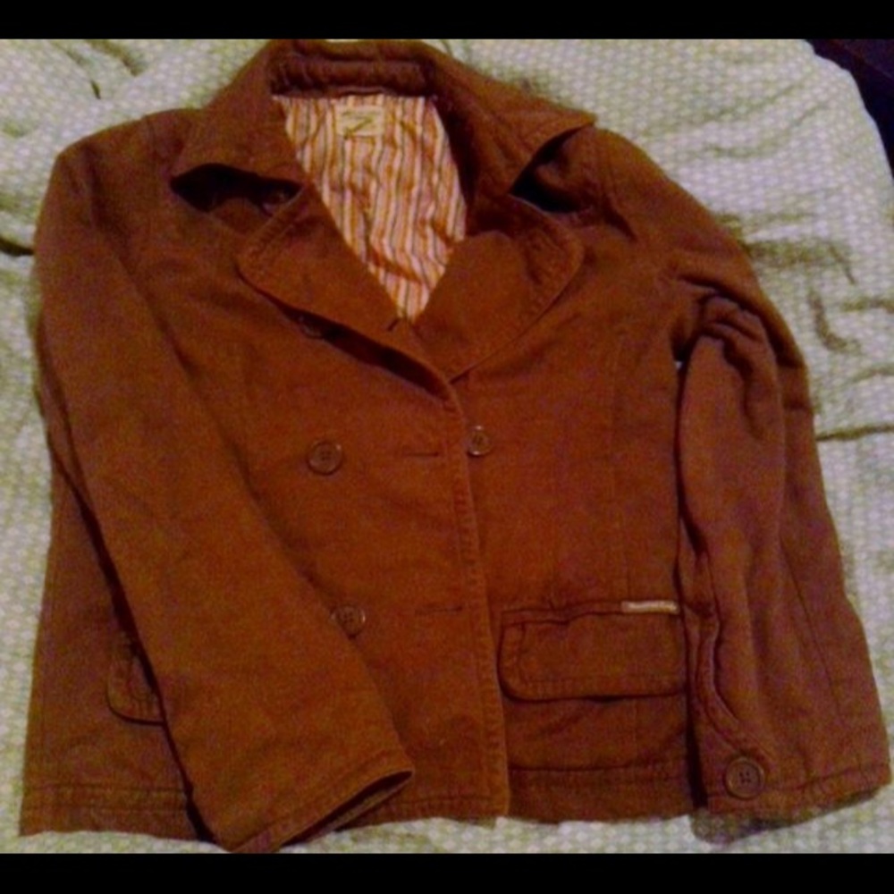 Brown Peacoat